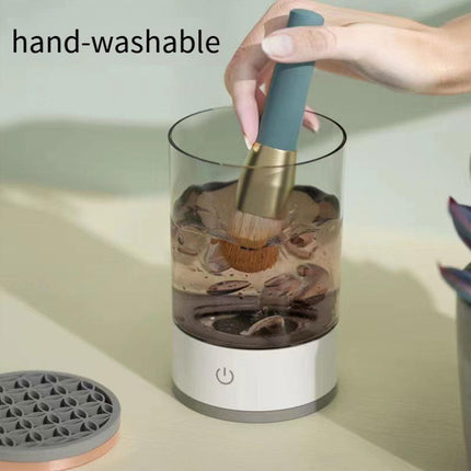 Automatic Electric Makeup Brush Cleaner Dryer Tool Fast Cleaning Machine Kit Set