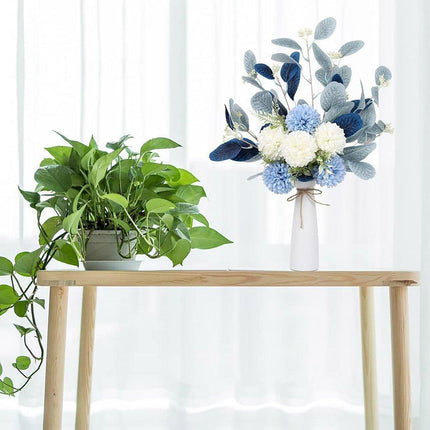 High-End Artificial Eucalyptus Leaves Ball Chrysanthemum Bouquet Home Decor