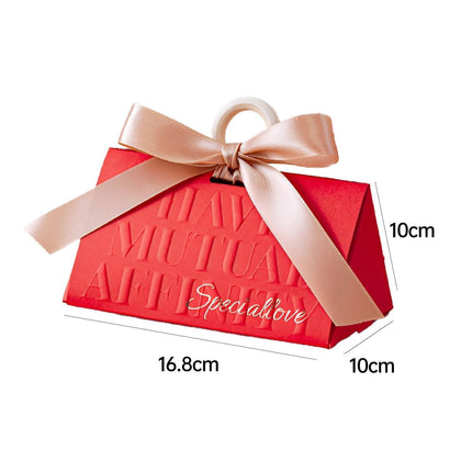 5PCS Portable Luxury Wedding Candy Gift Boxes Favour Packaging High-end Party