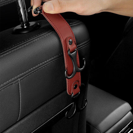 1PCS Multifunctional Car Seat Back Hook 3 in 1 Car Purse Holder Vehicle Hanger - Aimall