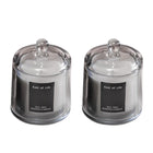 2Pcs Smokeless Glass Aromatherapy Candles Scented Gift Set for Relaxation