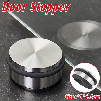 Solid Heavy Duty Rubber Door Stopper Windproof Noise Proof Door Wedge Non Slip