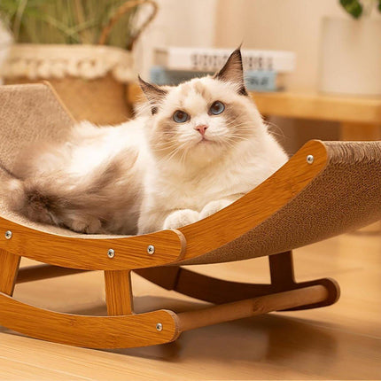Premium Cat Scratching Board Bed Corrugated Paper Durable All Seasons Cat Toy