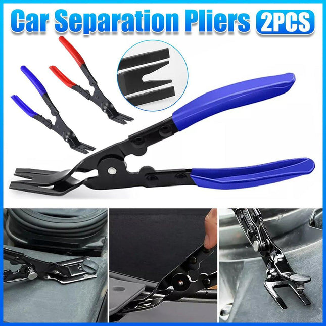 Car Lamp Plier Set Automotive Clip Remover Repair Tool 2PCS Separation Forceps