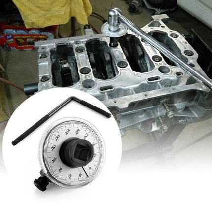Automobile Torque Meter Angle Measuring Instrument Tool for Wrench and Ruler