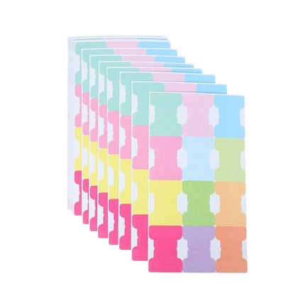 40Sheets Macaron Colour Writable Blank Journal Index Label Morandi Stickers Set