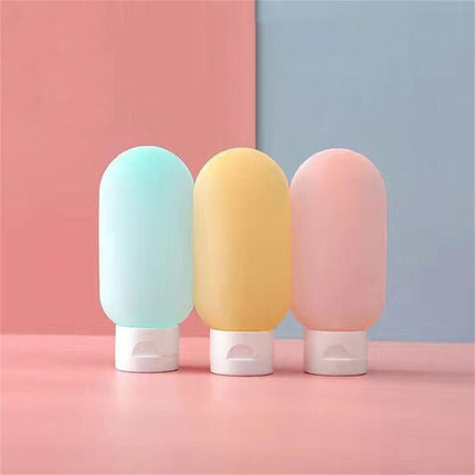6PCS Travel Bottles Tube Squeeze Shampoo Shower Empty Lotion Sub-bottling - Aimall