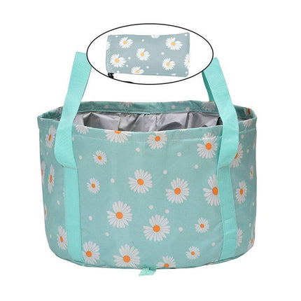 3PCS Foldable Foot Bath Tub Portable Wash Basin Soak Bucket Home Travel