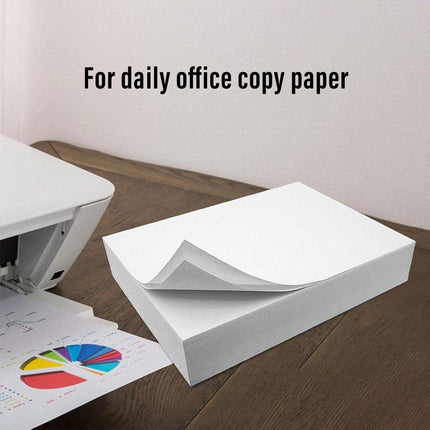 2500pcs A4 Copy Printing Paper White Office Draft Paper for Home and Business