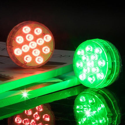 Underwater Waterproof RGB LED Lights Submersible Aquarium Pool Pond Lamp Remote - Aimall