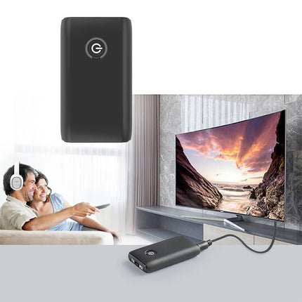 Bluetooth 5.0 Transmitter Receiver 2 in 1 Wireless Audio Aux Adapter 3.5mm - Aimall