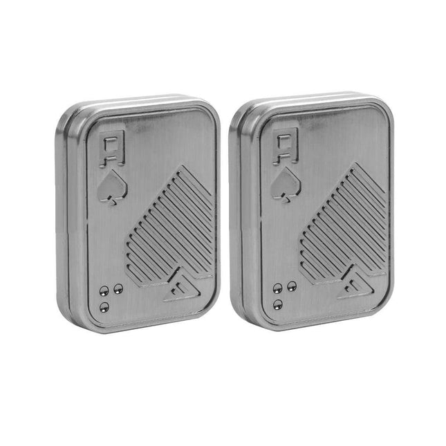 Poker Style Magnetic Push Slider Metal Fidget Sensory Toys Stress Relief