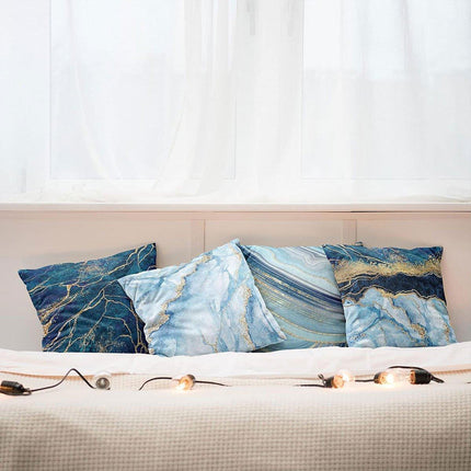 4PCS Home Printed Pillow Cases Decorative Cushion Covers Sofa Pillow Covers