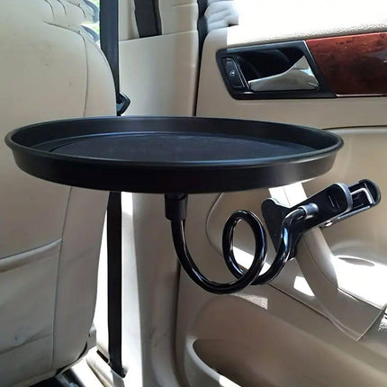 Adjustable Car Plate Tray Holder Multifunctional Food Table for Vehicle Interior