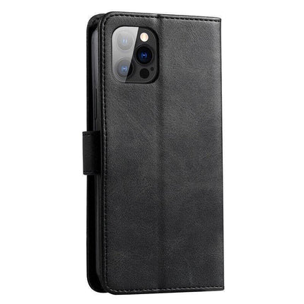 Black Wallet Leather Flip Case Cover For iPhone 7 8 6 6S Plus X 11 12 13 Pro XS Max XR - Aimall