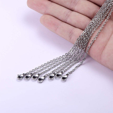 48pcs O Chain Jewelry Making Kit Versatile Necklace DIY Universal Jewellery Set