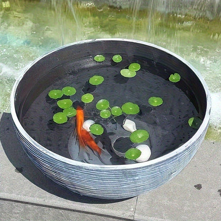Ancient Fish Tank Lotus Flower Pot Water Lily Bowl Garden Decorative Planter