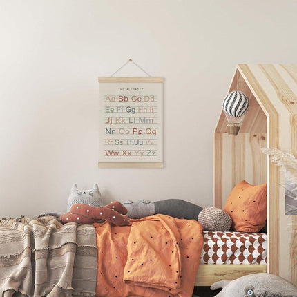 2pcs Preschool Scroll Wall Art Bedroom Decorations Nursery Wall Hanging