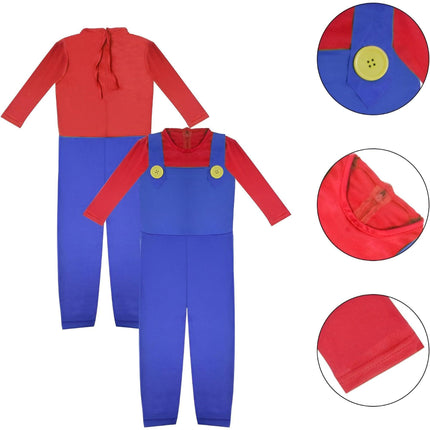 Super Mary Clothes Children's Adult Costumes - Aimall