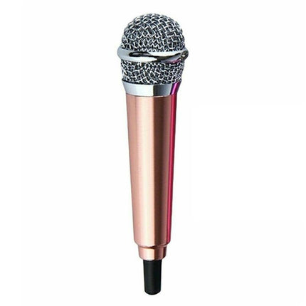 Mini Microphone Portable Vocal Instrument Mic for Mobile Phone Laptop Notebook - Aimall