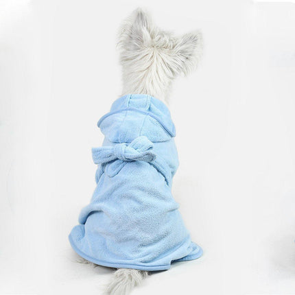 Absorbent Dog and Cat Bath Towel Quick Dry Microfiber Pet Bathrobe for Pets
