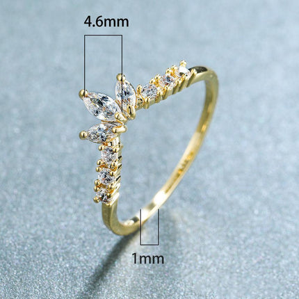 Fashion Oval Ring Simple Elegant Design Jewellery for Women Stylish Accessories
