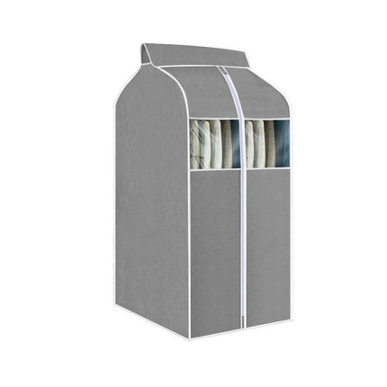 Hanging Garment Covers with Clear Window 120cm for Clothes Rack Closet Hanging