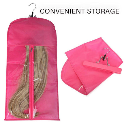 4pcs Non-Woven Wig Dust Bag Storage Covers for Hair Extensions Wig Protection