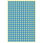 8/13/25/50mm Colour Sticker Dots Adhesive Round Labels Circular Scrapbooking Light Blue - Aimall