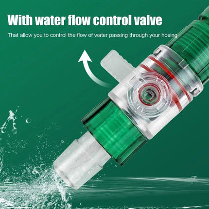 Aquarium Water Flow Control Valve Fish Tank Hose Pipe Filter Valve Quick Release