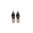 Elegant Chinese Style Silver Tassel Fringe Earrings Women Fashion Jewelry