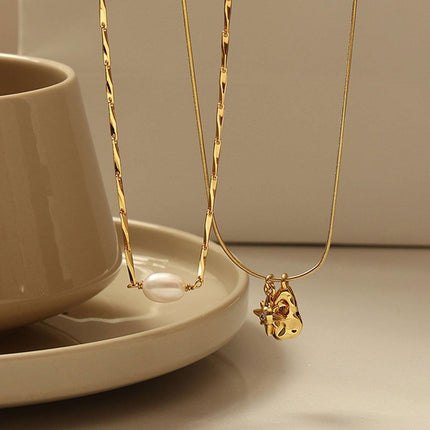 European and American Simple Niche Design Pendant Necklace for Women Fashion