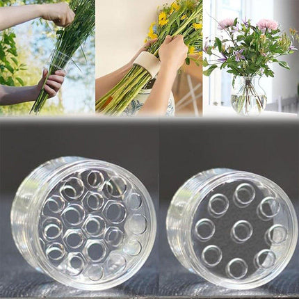 Spiral Ikebana Stem Holder Ring Vases Flower Bouquet Floral Arranger Tool DIY