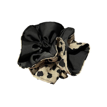 Oversize Large Scrunchies Silk Satin Elastic Hair Hair Bands Rope Tie Ponytail - Aimall