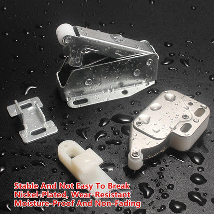 5 Sets Cabinet Door Latch Elephant Trunk Auto Rebound Wardrobe Pusher Catch Kit