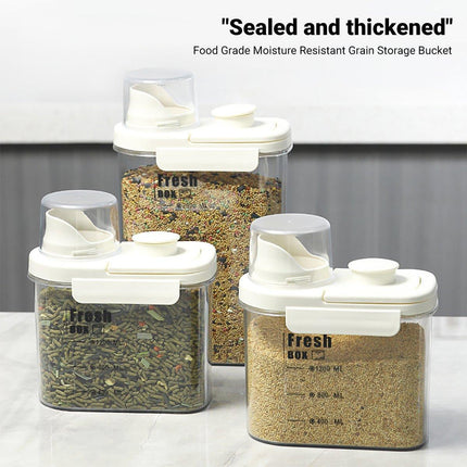 Sealed Moisture-Proof Pet Food Storage Bucket for Cat and Dog Treats Containers