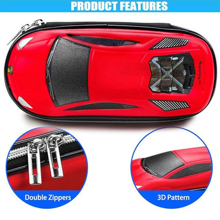 Large Capacity Stationery Box Three Layer Multifunctional Pencil Bag Case