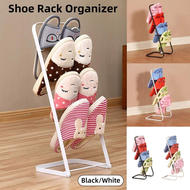 Simple Multi Layer Slipper Storage Rack Organizer for Home Closet Shoe Organizer