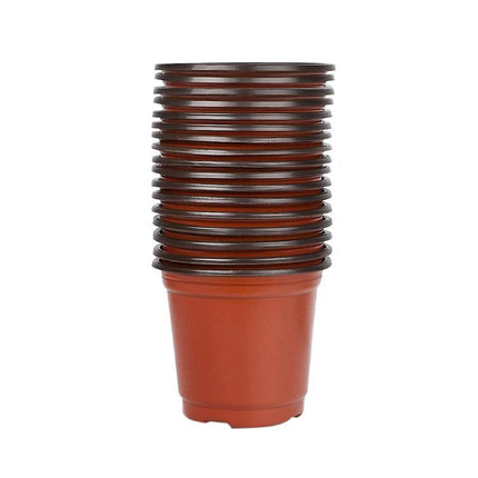 100PCS Plastic Plant Flower Garden Pots Nursery Seedlings Pot Growing Container - Aimall