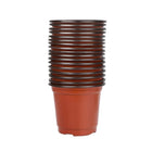 100PCS Plastic Plant Flower Garden Pots Nursery Seedlings Pot Growing Container - Aimall