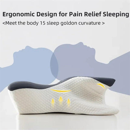 Memory Foam Butterfly Pillow Neck Support Slow Rebound Cervical Pillow