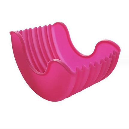 4PCS Hamburger Silicone Holder Sandwich Storage Rack Reusable Burger Fixed Box