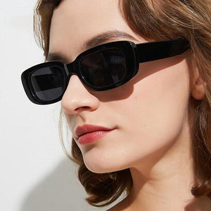 4pcs Retro Small Square Sunglasses Unisex Shades for Men Women UV Protection
