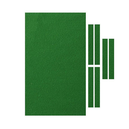 7Pcs Worsted Billiard Snooker Pool Table Cover Cloth W/ Felt Strip Heavy Duty 7FT - Aimall