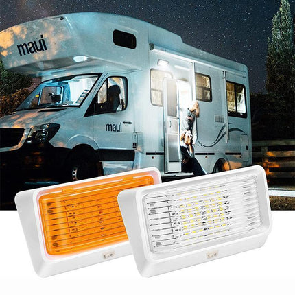 1x LED Awning Light W/ Switch for Caravan Annexe, Jayco Camper Trailer Exterior - Aimall