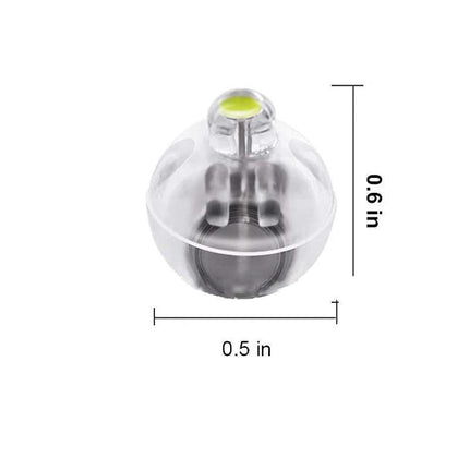 UP 100PCS LED Balloon Lamp Lights Lantern Light Balloons Glow Christmas Party Yellow - Aimall
