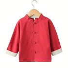 Boys Traditional Chinese Hanfu Cotton Linen Outfit Ancient Style Costume