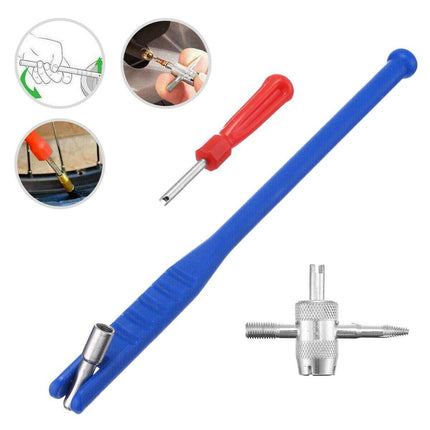 43pcs Car Tyre Valve Stem Puller Set Quick Remover Tire Repair Installation Tool