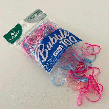 100PCS Elastic Rubber Hair Ties Hair Bands for Women and Girls