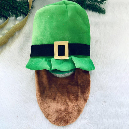 St Patricks Day Hat Festival Party Digital Print Irish Green Shamrock Cap